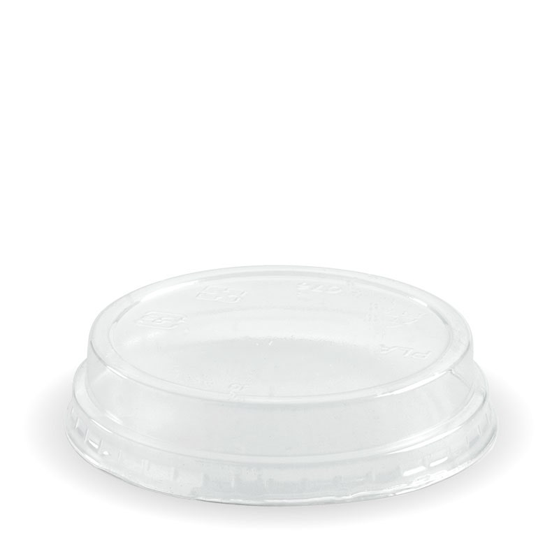 60 - 280 Clear Dome No Hole Lid