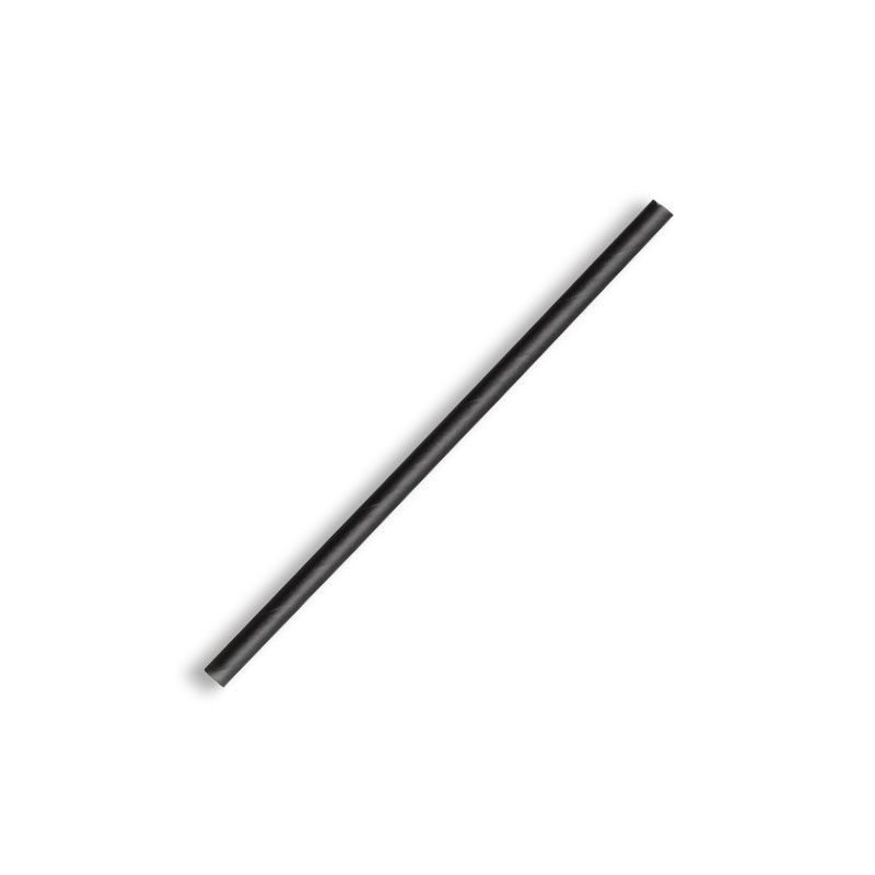Compostable Cocktail Black BioStraw
